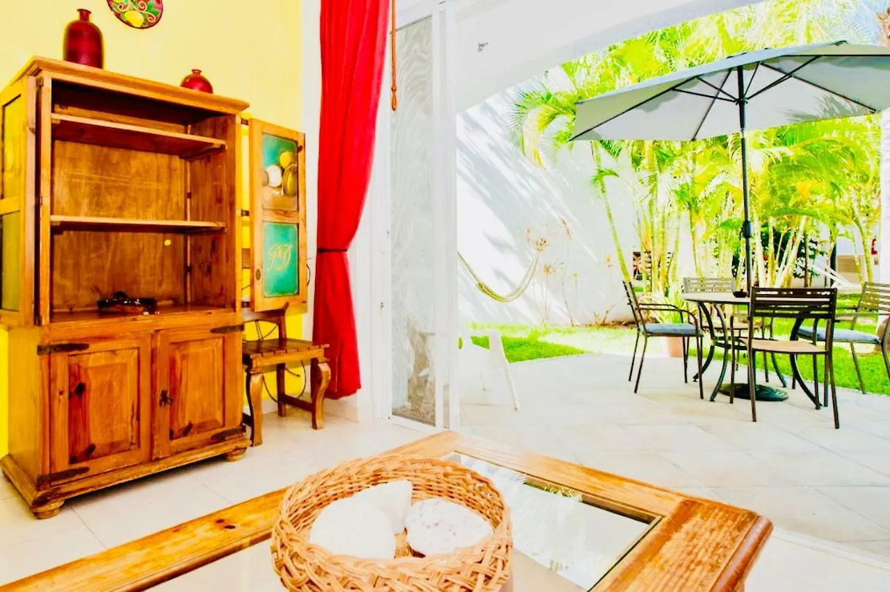 Deluxe Family Budget Balcony Room With Pool Playacar II Playa del Carmen Bed & Breakfast